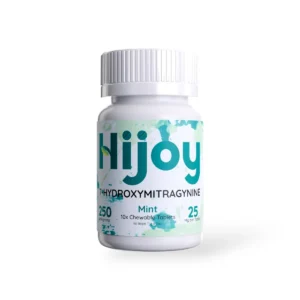 Hijoy 7- Hydroxymitragynine Chewable Tablets Mint 25mg Per Tablet